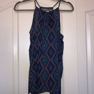 Multicolor Racerback Tank